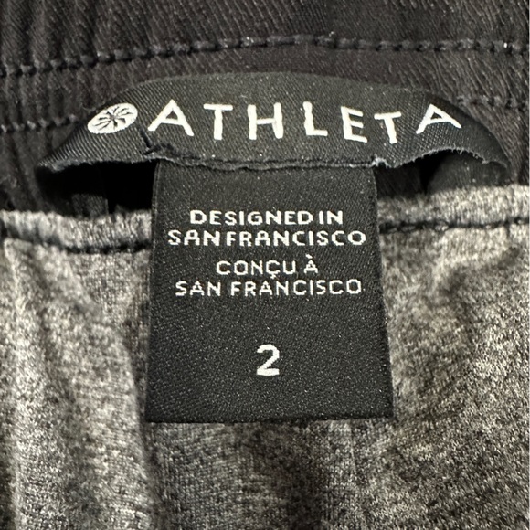 Athleta Lined Brooklyn Jogger Commuter Travel Pants Size 2 - Picture 3 of 15
